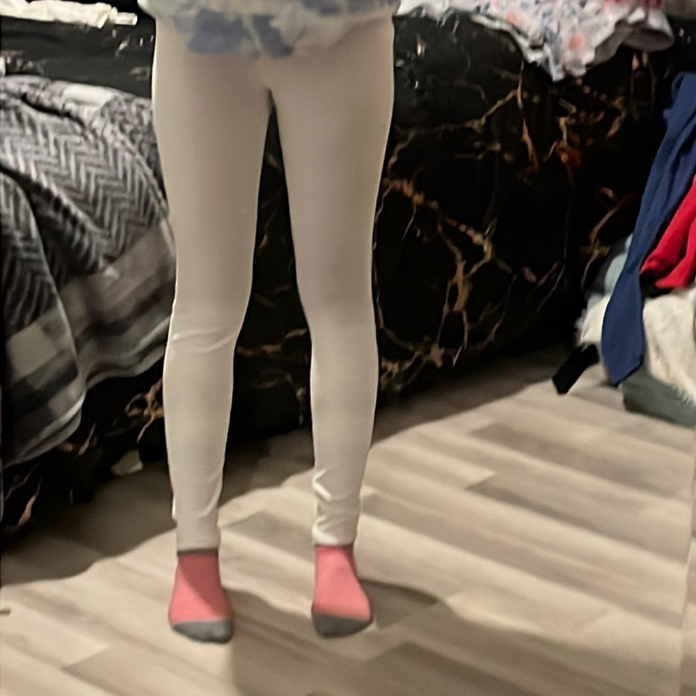 White jeggings